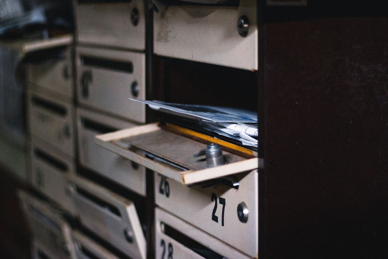 Boîte aux lettres sans clé
