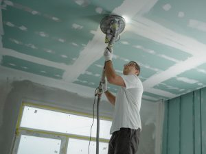 Faux plafond autoportant en placo